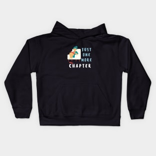 Just One More Chapter Kids Hoodie